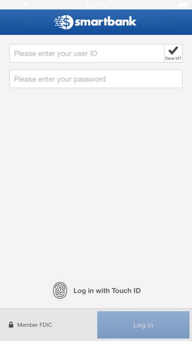 smartbank log in.